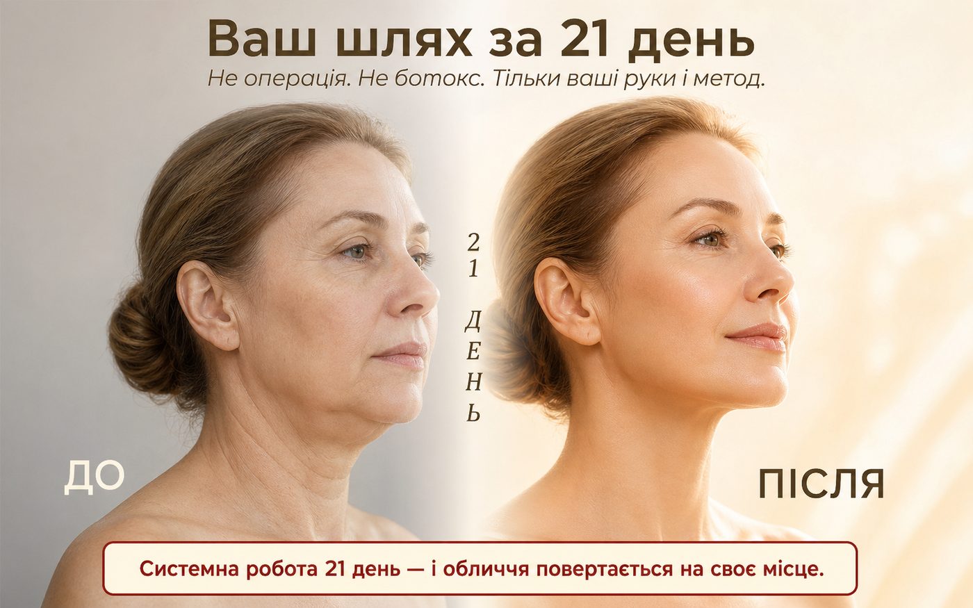 Ваш шлях за 21 день — до і після